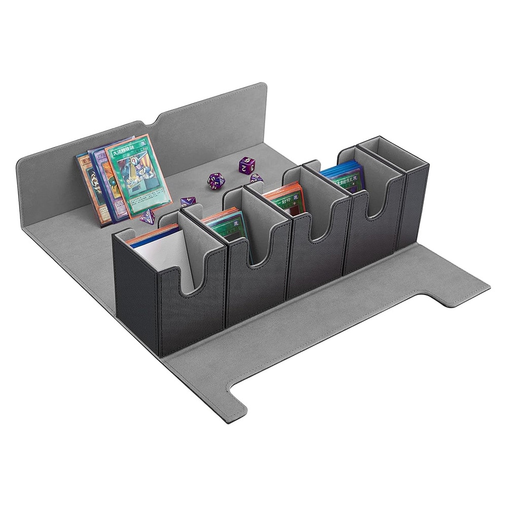 Boks for minst 400 MTG-kort - Svart/Grå