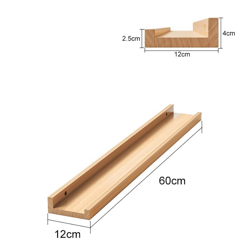 Bildehylle i furu 60cm