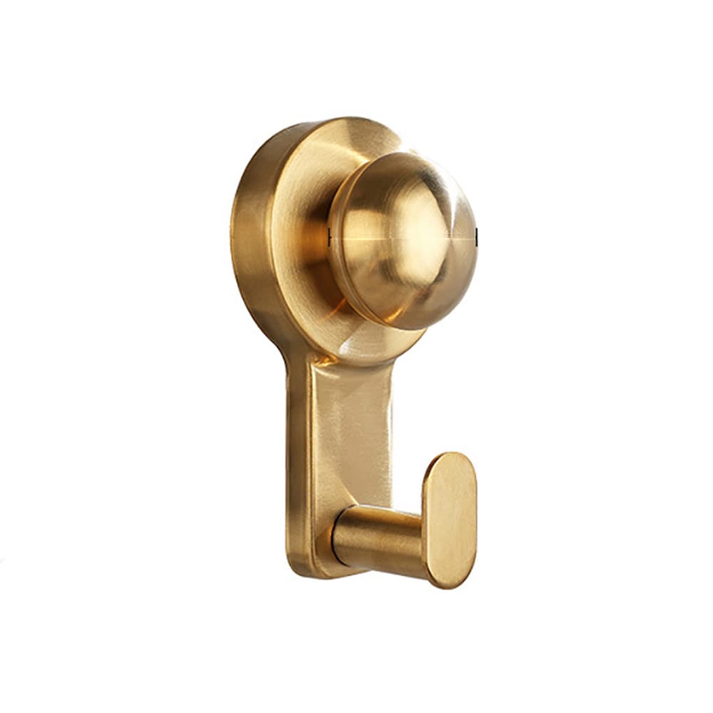 Krok med sugekopp 2-pakning - Gull