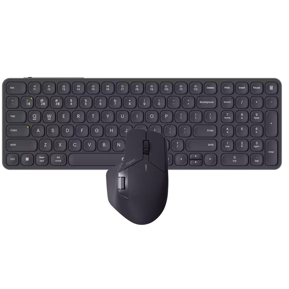 Rapoo 9760-sett med trådløst tastatur og mus