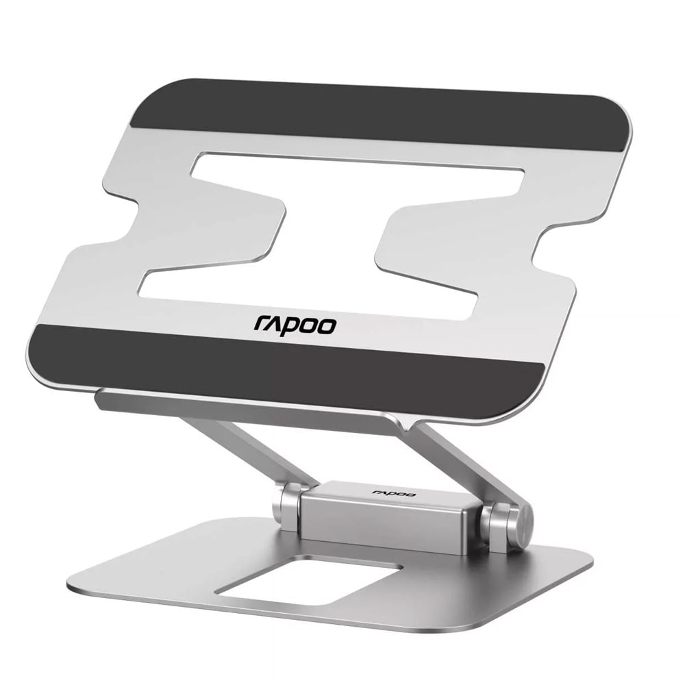 Rapoo UCS-5001 stativ for bærbar PC med magnetisk 5-i-1 USB-C-hub og 100 W PD-pass-through