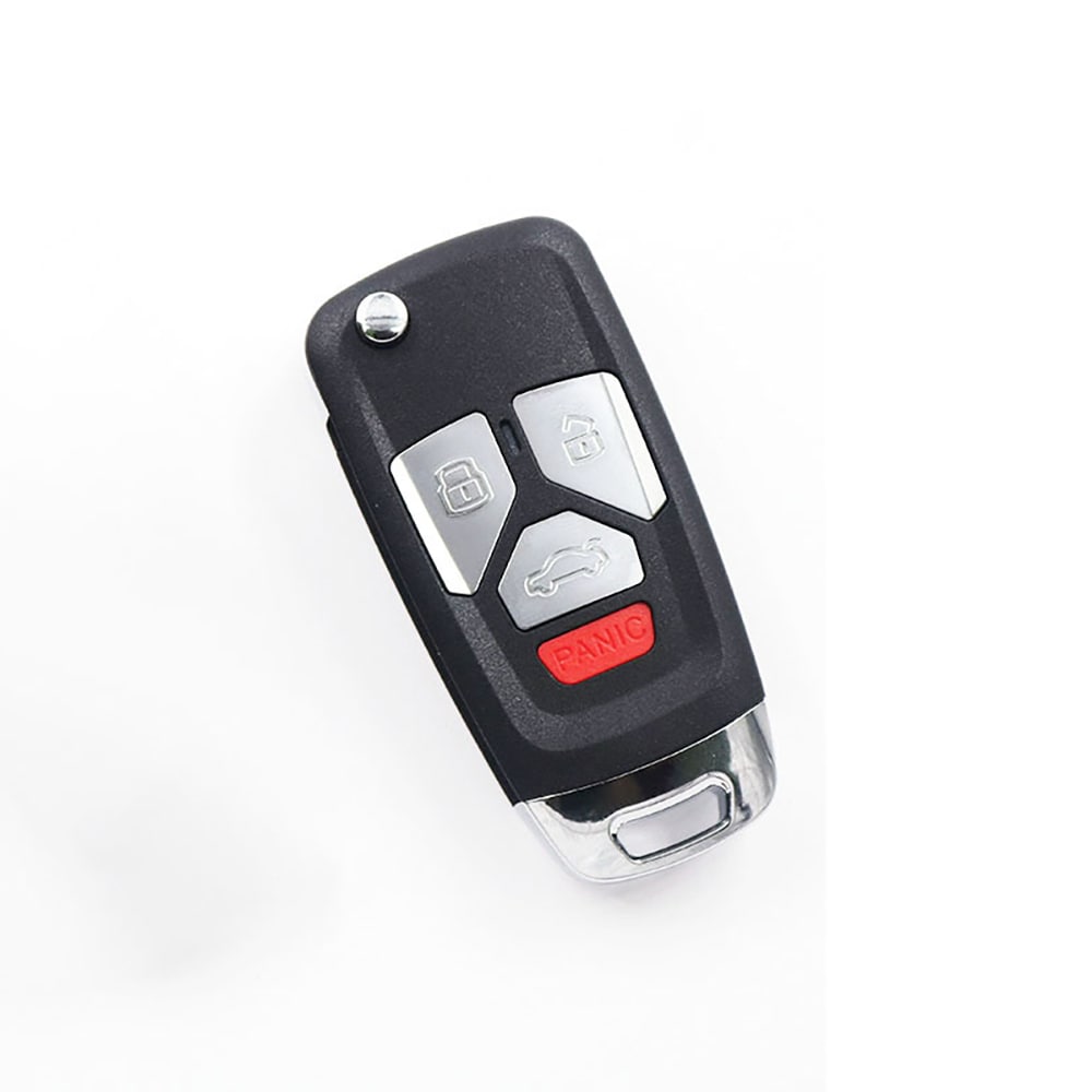 Bilnøkkelskall med 3+1 knapper for Audi A4/A5/A6/.VVDI.