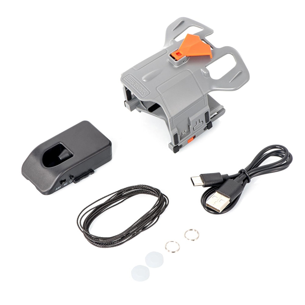 Airdrop-system for DJI Mini 5 Pro / nyttelastutløser / droppmekanisme for drone