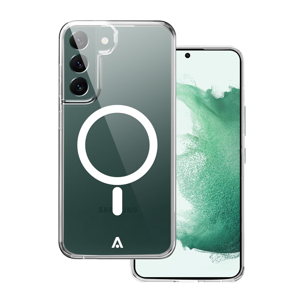 Alkaya Clear Backshell med MagSafe for Samsung Galaxy S22+