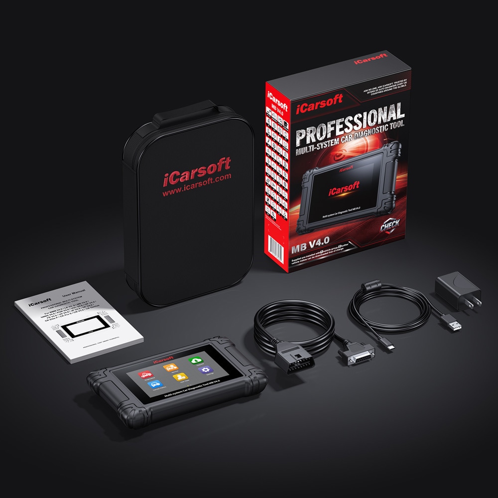 iCarsoft MB V4.0 Car Diagnostics for Mercedes-Benz / Sprinter / Smart / OBD2 diagnostisk verktøy / feilkodeleser bil
