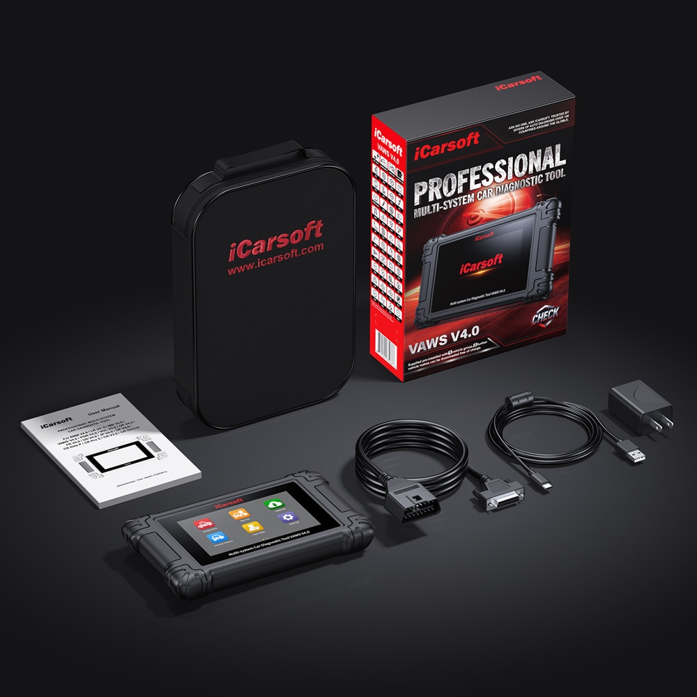 iCarsoft VAWS V4.0 Bildiagnostikk for Audi / VW / Seat / Skoda / OBD2 diagnostisk verktøy / feilkodeleser bil