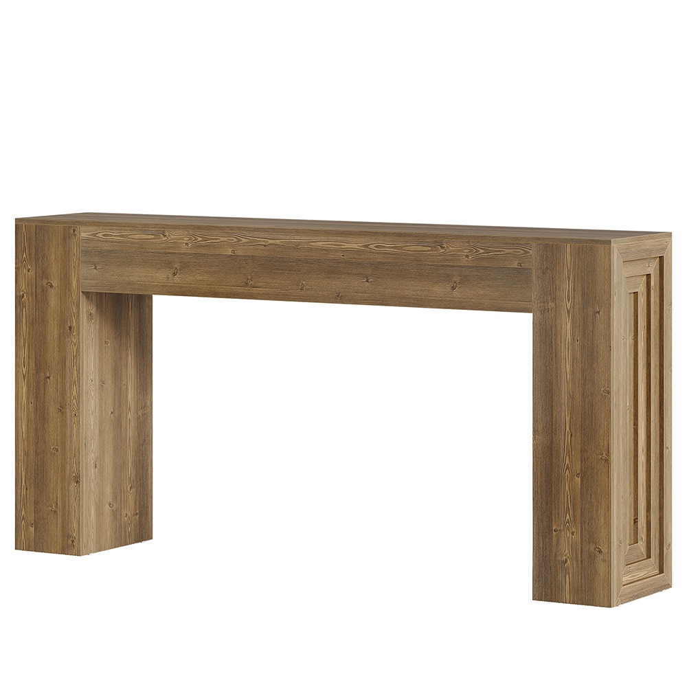 Konsollbord 160x30x80cm / avlastningsbord / sidebord i tre med landlig design