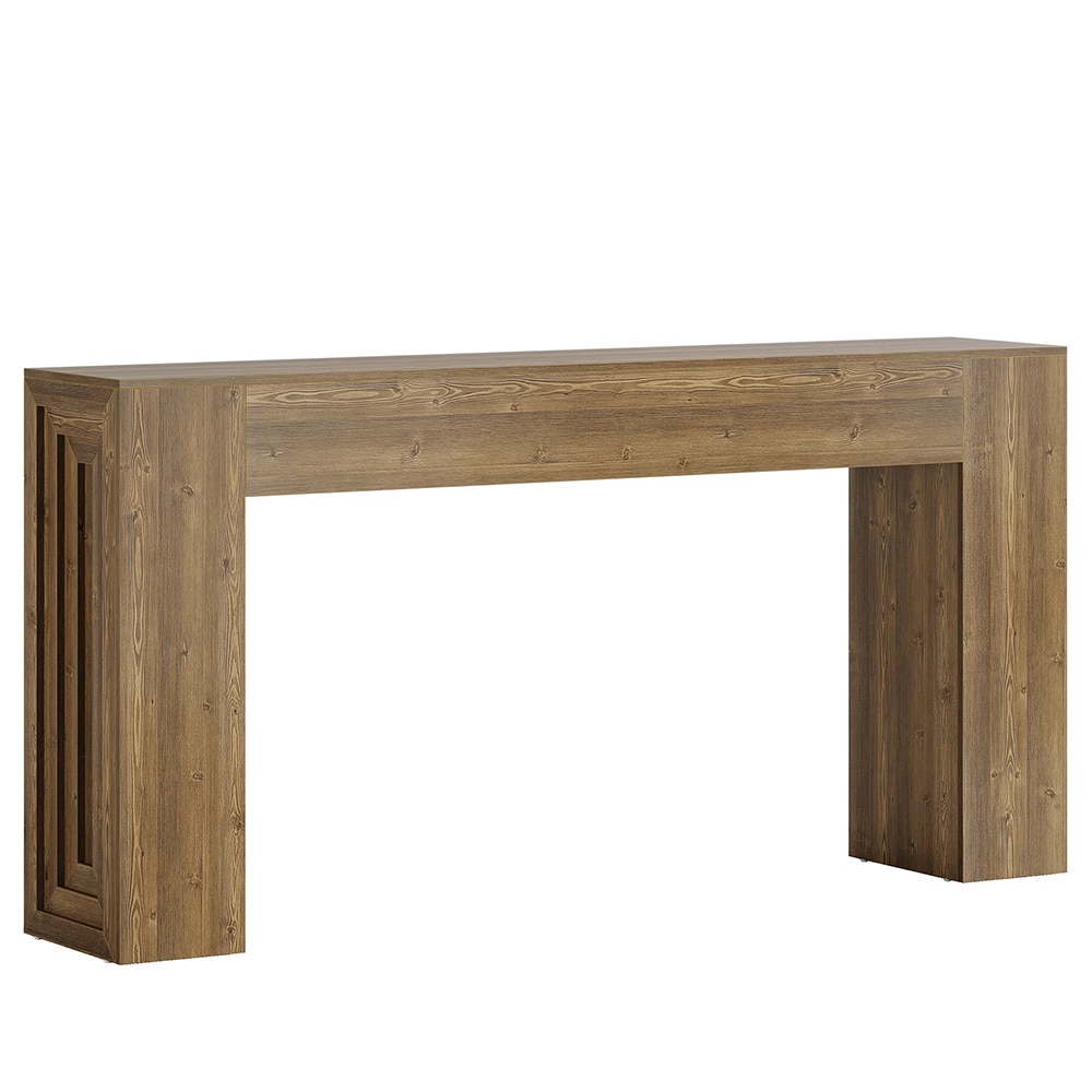 Konsollbord 160x30x80cm / avlastningsbord / sidebord i tre med landlig design