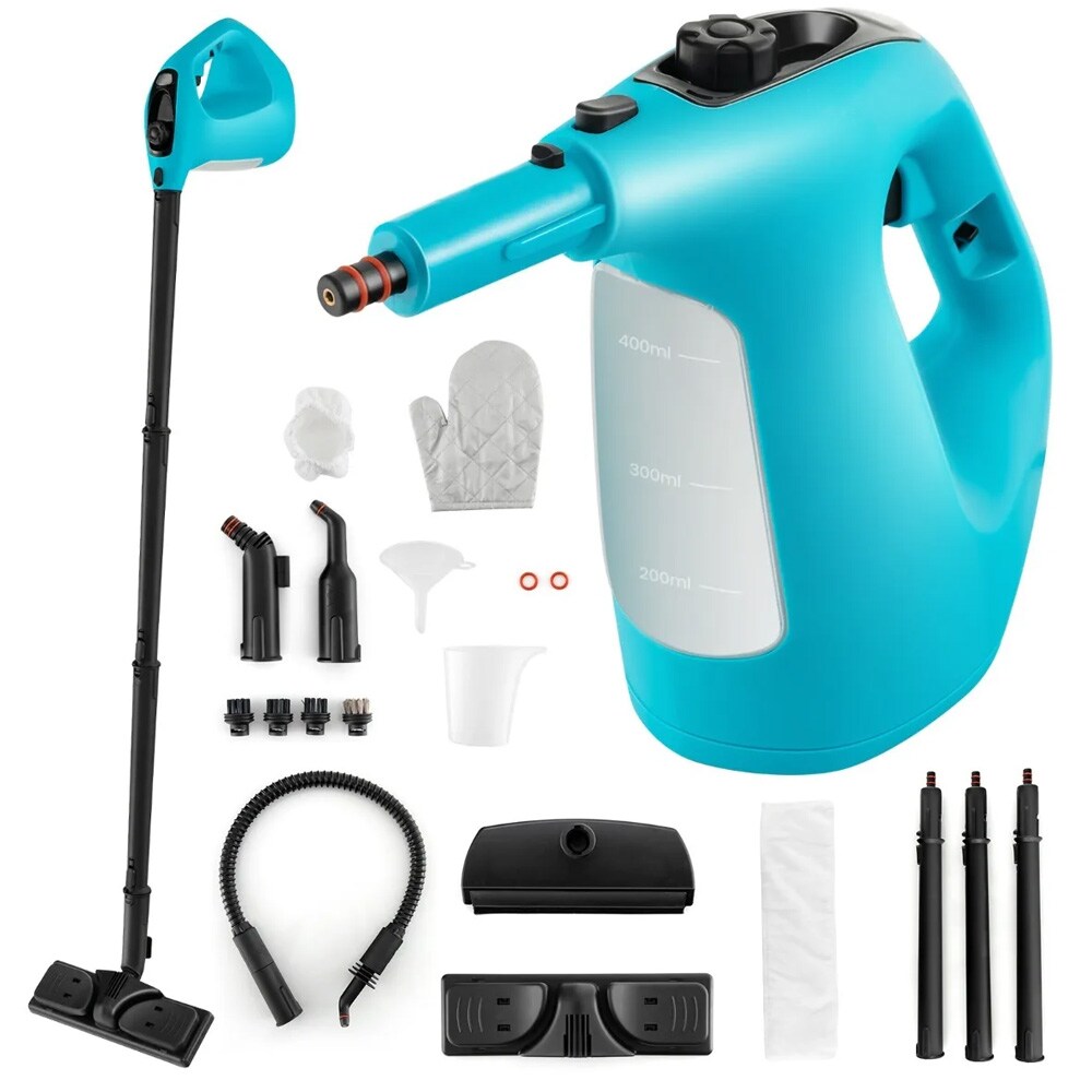 Bærbar damprenser 400ml 1400W - Blå