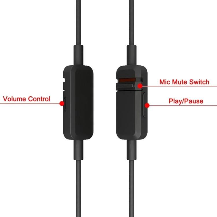 Lydkabel med volumkontroll Beyerdynamic MMX300 - 2,45 m