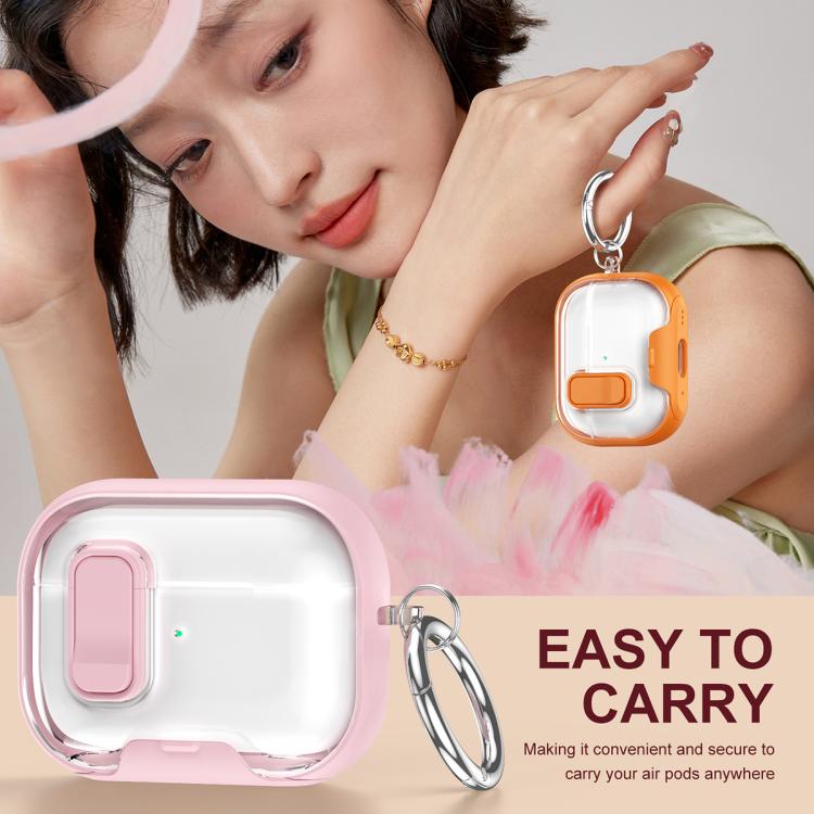 Beskyttelsesetui med stativ for AirPods Pro - Rød