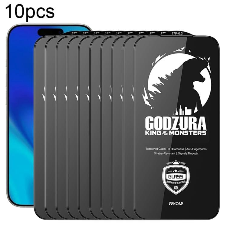 Herdet skjermbeskytter HD 6D for iPhone 17 Pro 10-pakning