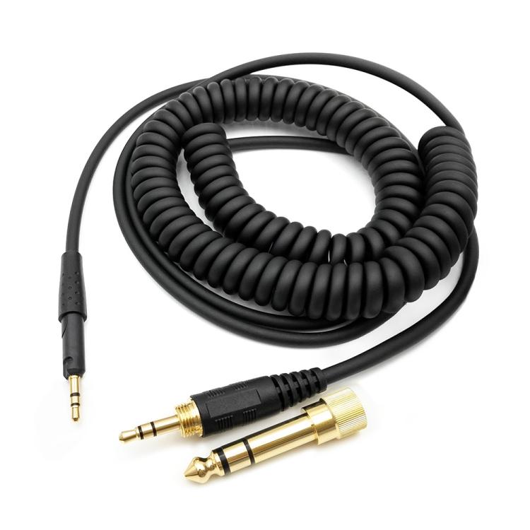 Lydkabel 2,5 mm til 3,5 + 6,35 mm for Sennheiser HD6 / HD8 / HD7 / HD598 1,5 m - Svart