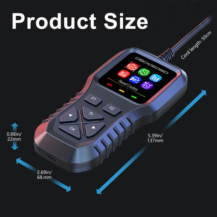 K1 OBD2-skanner for bil