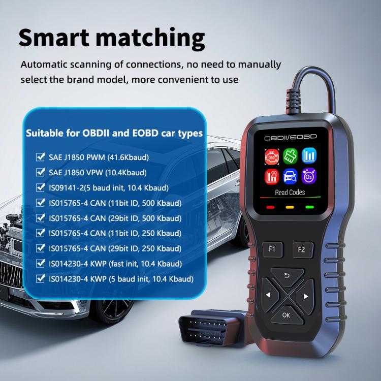 K1 OBD2-skanner for bil