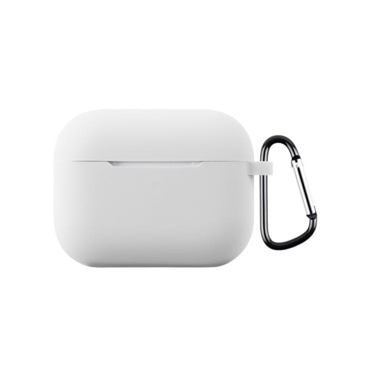 Silikondeksel med kabinkrok for AirPods Pro 3 - Hvit