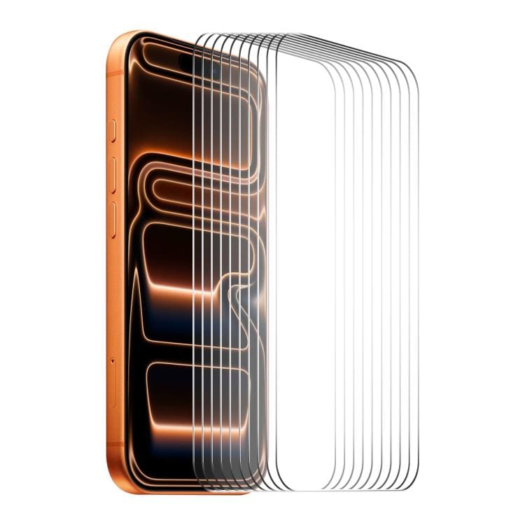 Hädat skjermbeskytter 9H for iPhone 17 Pro 10-pakning