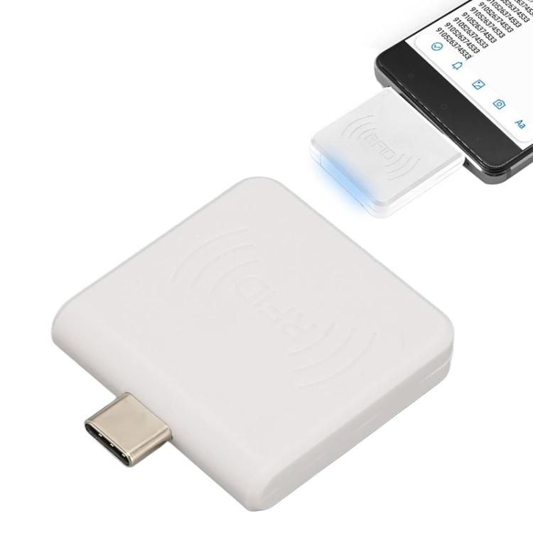 RFID-leser 13,56 MHz / 14443A med USB-C-kontakt