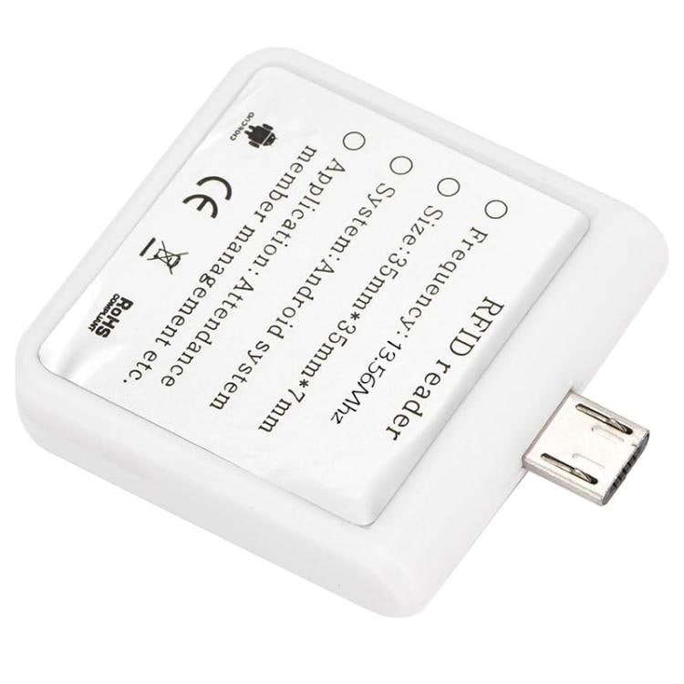 RFID-leser 13,56 MHz / 14443A med MicroUSB-kontakt