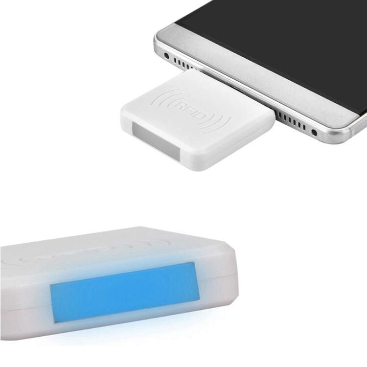 RFID-leser 13,56 MHz / 14443A med MicroUSB-kontakt