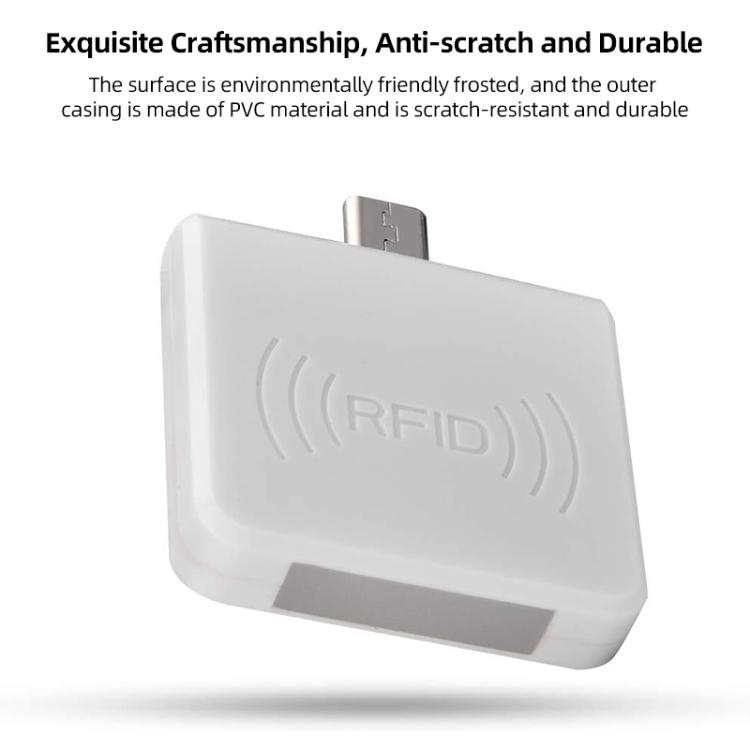 RFID-leser 13,56 MHz / 14443A med MicroUSB-kontakt