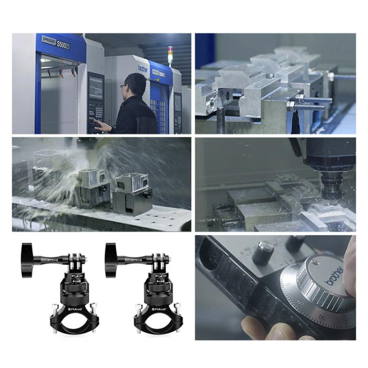 360° actionkamerafeste for aluminiumsstyr