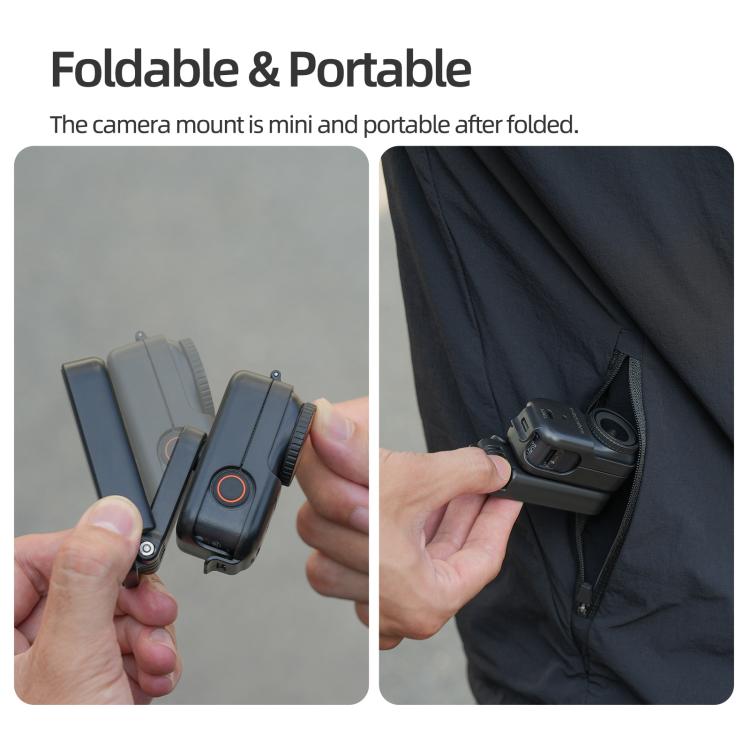 Magnetisk feste med 360 graders rotasjon for DJI Osmo Nano - Svart
