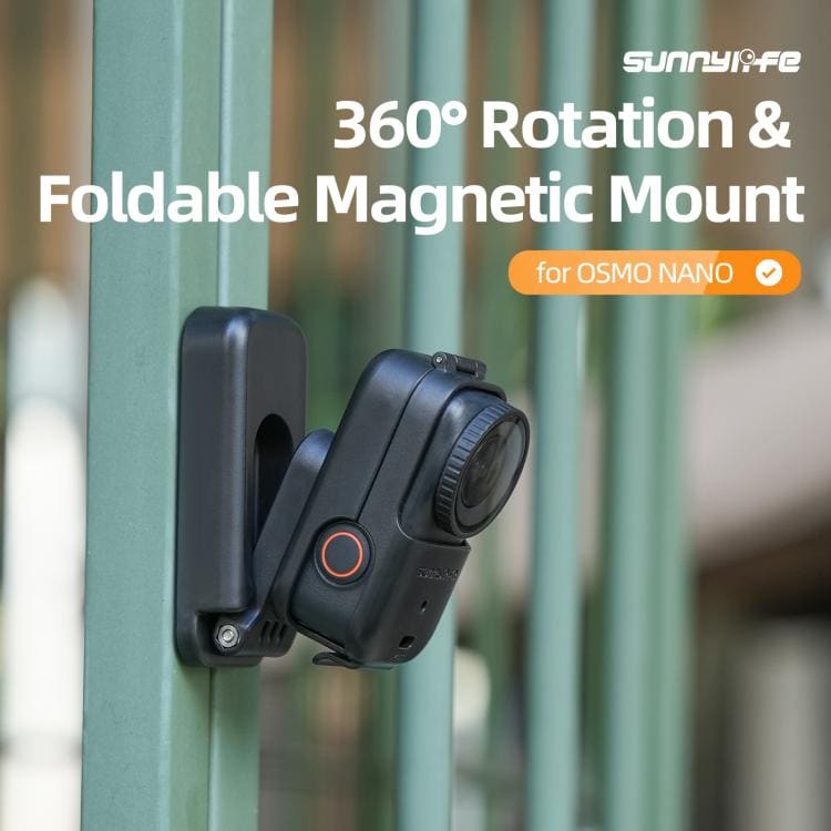 Magnetisk feste med 360 graders rotasjon for DJI Osmo Nano - Svart
