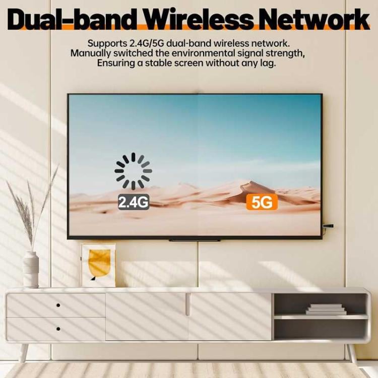 Trådløst HDMI-sett / HDMI-forlenger / HDMI-sender med 4K-inngang og 1080p-utgang