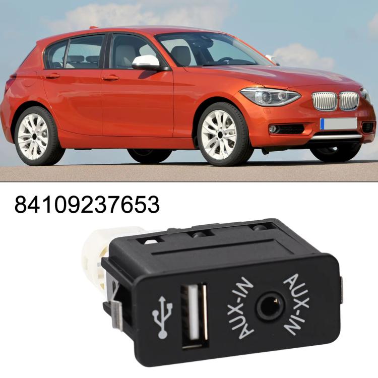 3,5 mm og USB-utgang til BMW AUX 84109237653 / 9237653