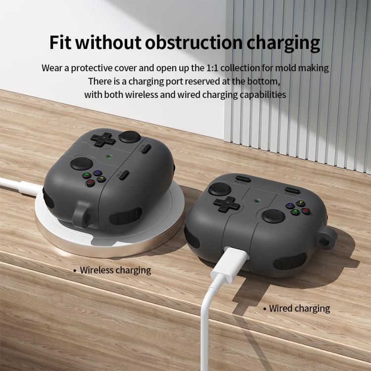 Silikondeksel i spillkontrolldesign til AirPods 3 – Rosa