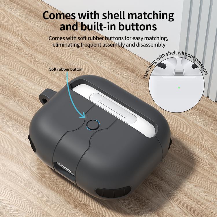 Silikondeksel i spillkontrolldesign til AirPods 3 – Rosa