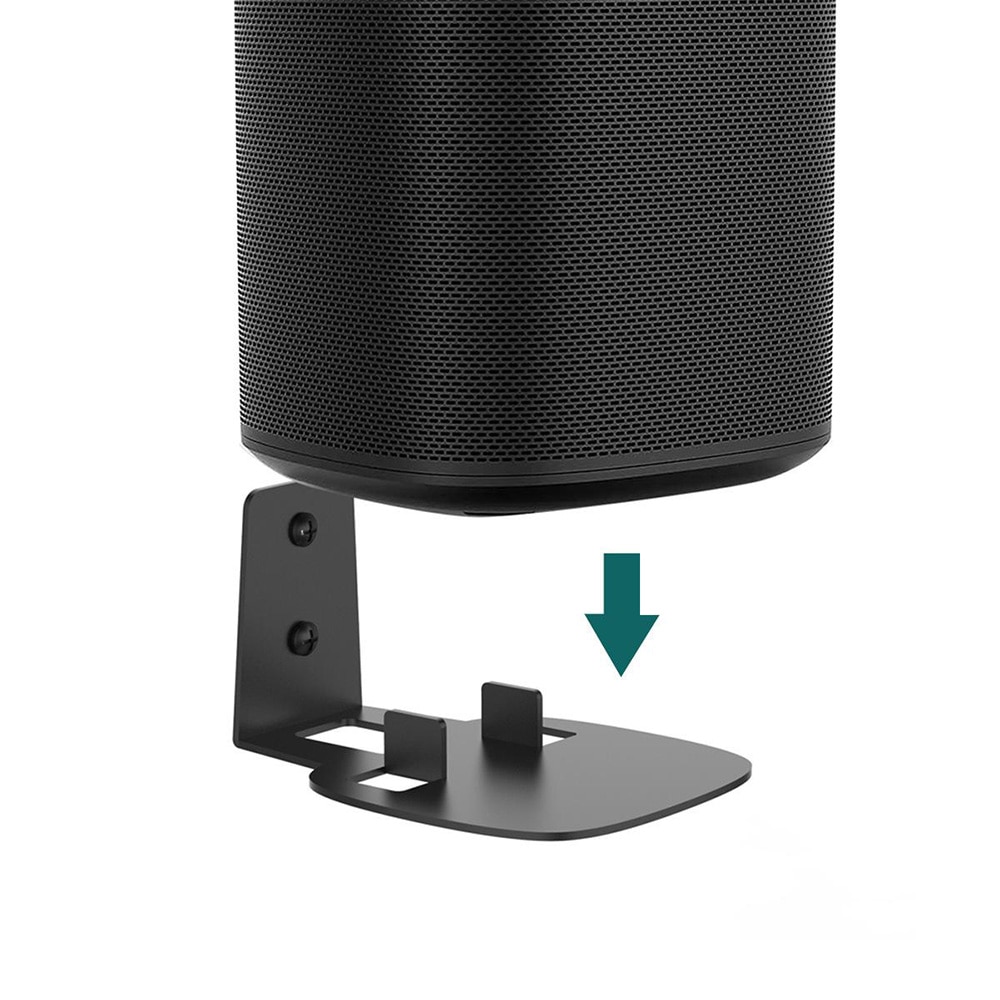 Veggfeste for Sonos One SL - Svart