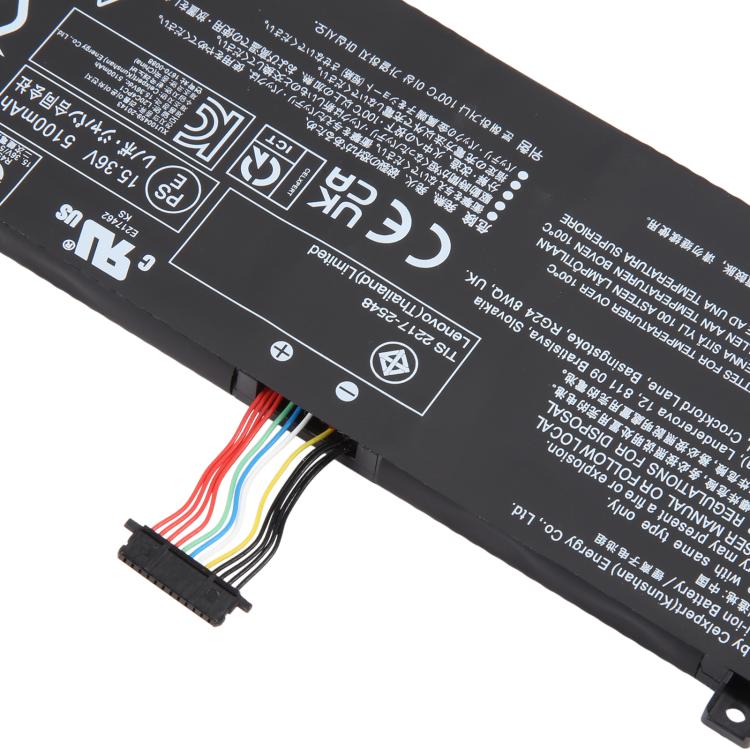 Lenovo batteri til bærbar PC 5100 mAh / erstatningsbatteri for Y7000-, R9000- og Y9000-serien 2021