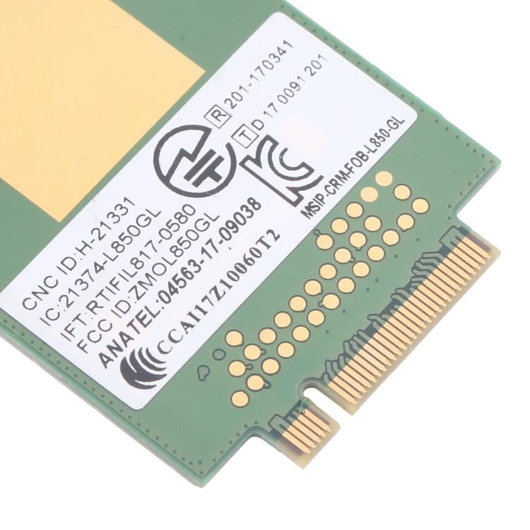 Lenovo ThinkPad L850-GL 4G LTE WWAN-modul / trådløs modul / mobilt bredbånd / 01AX792