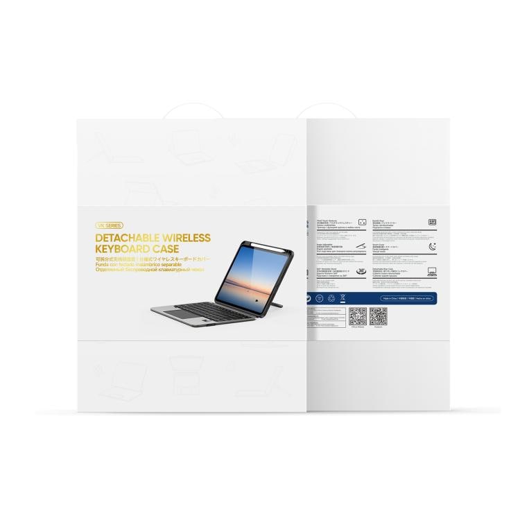 Avtakbart tastaturdeksel til iPad Pro 11 2024 – Svart