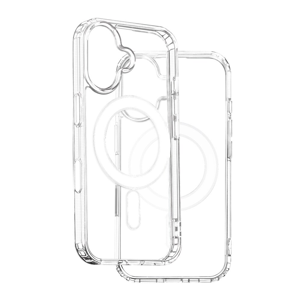 Anti Shock MagSafe-deksel for iPhone 16 Pro – Transparent