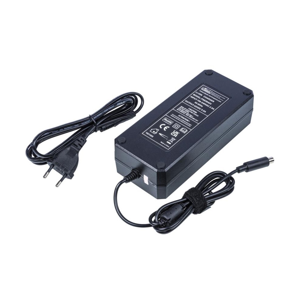 Lader PSE50424 til Ninebot KickScooter Max 42V/5,0A, 8,0/5,5 mm