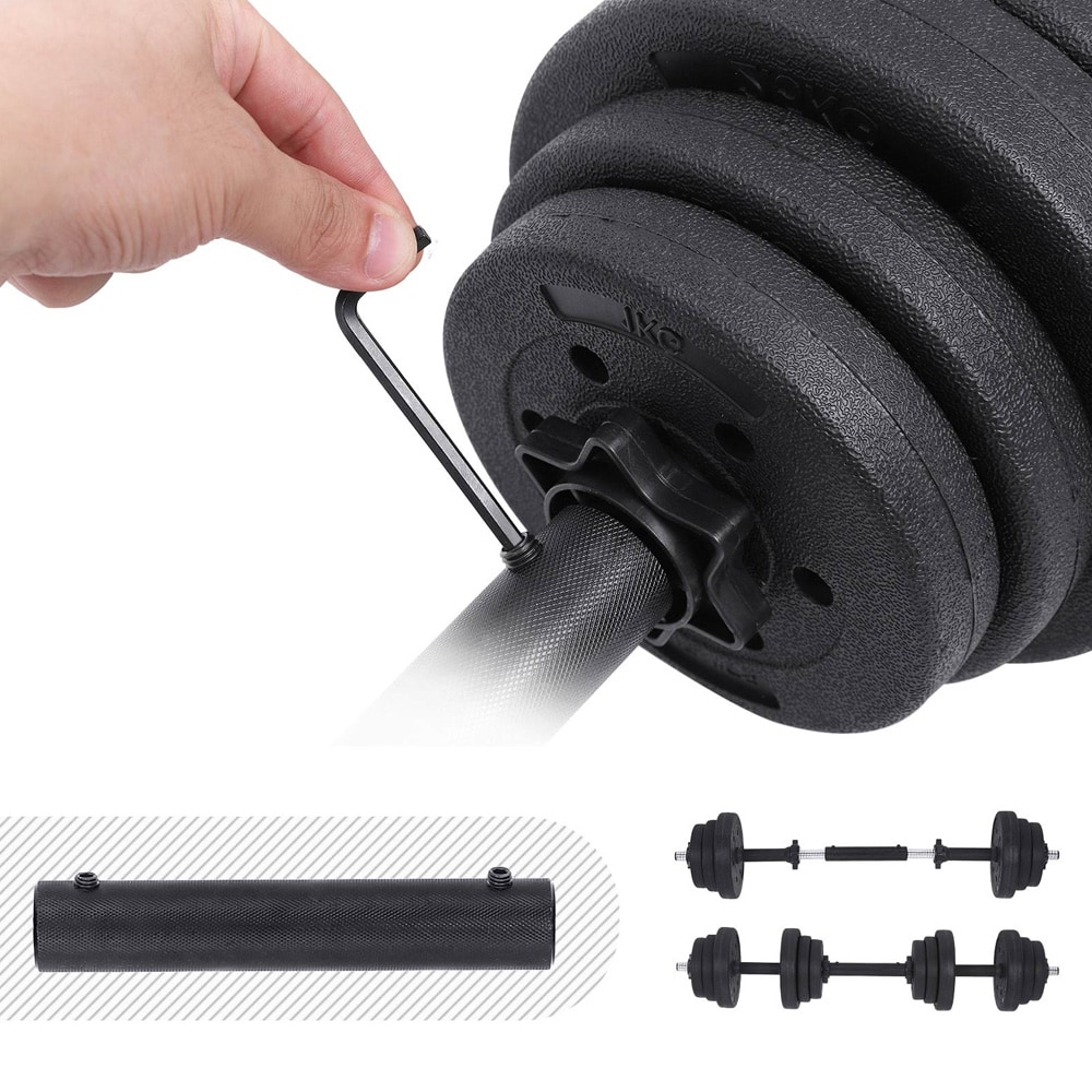 Justerbare manualer i sett med 2 x 10 kg