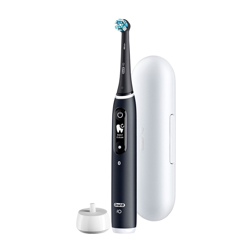 Oral-B iO Series 6 med trykksensor og smart timer - Svart Lava