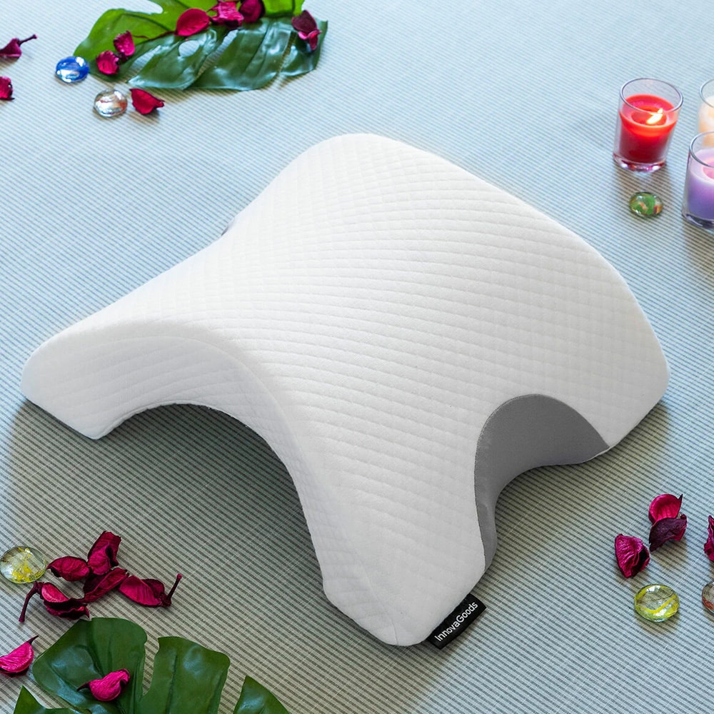 Viskoelastisk nakkepute for par med ergonomisk form