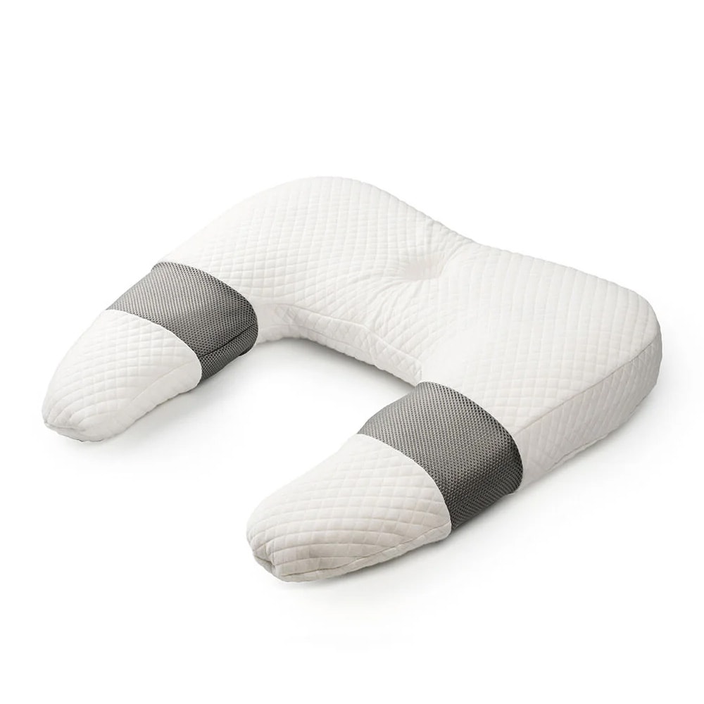 Ergonomisk U-formet pute i minneskumpute for støtte og avlastning