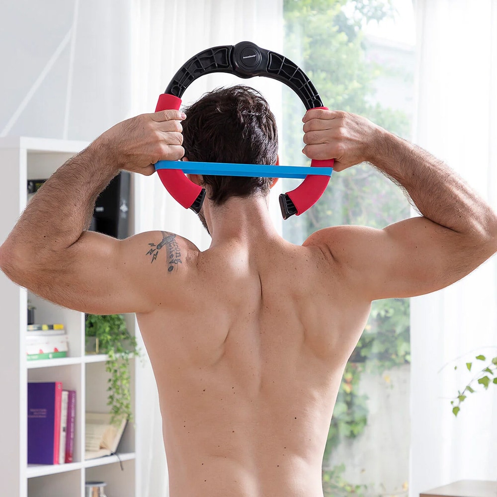 Justerbar armtrener med motstandsbånd for hjemmetrening