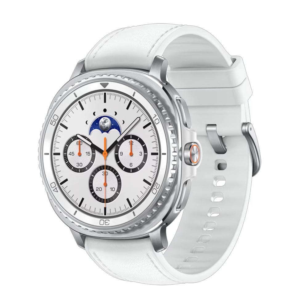 Samsung Galaxy Watch8 Classic LTE 46 mm - SM-L505FZWAEUE hvit