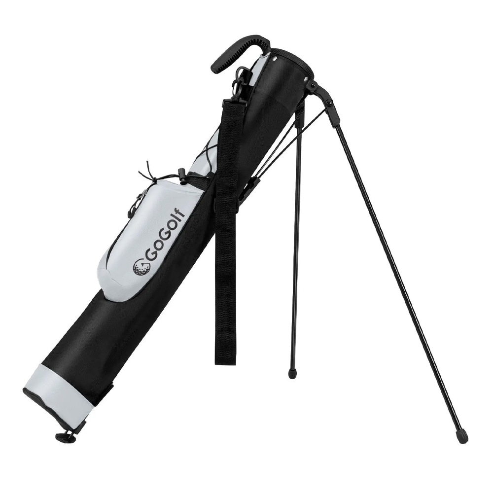 Golfbag med skulderrem og stativ i lettvektsdesign