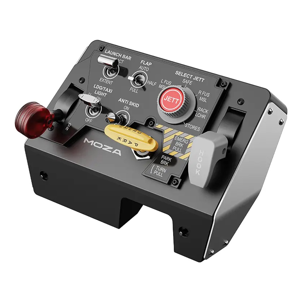Moza MTLP Landingspanel for flysimulator med 25 programmerbare kontroller