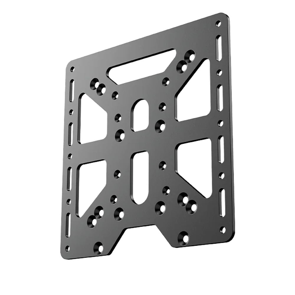 Moza monteringsadapter i stål for flybase og kontroller i flysimulator