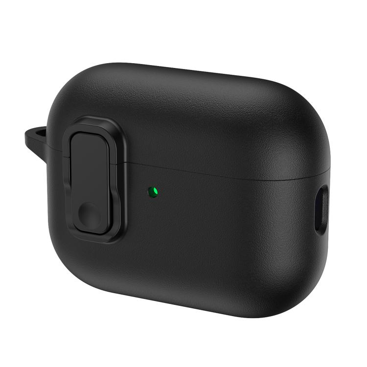 Beskyttelsesveske i kunstlær for AirPods Pro 3 - Svart
