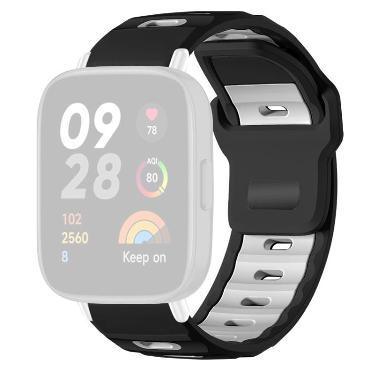 Klokkereim til Redmi Watch 3 – Svart/hvit