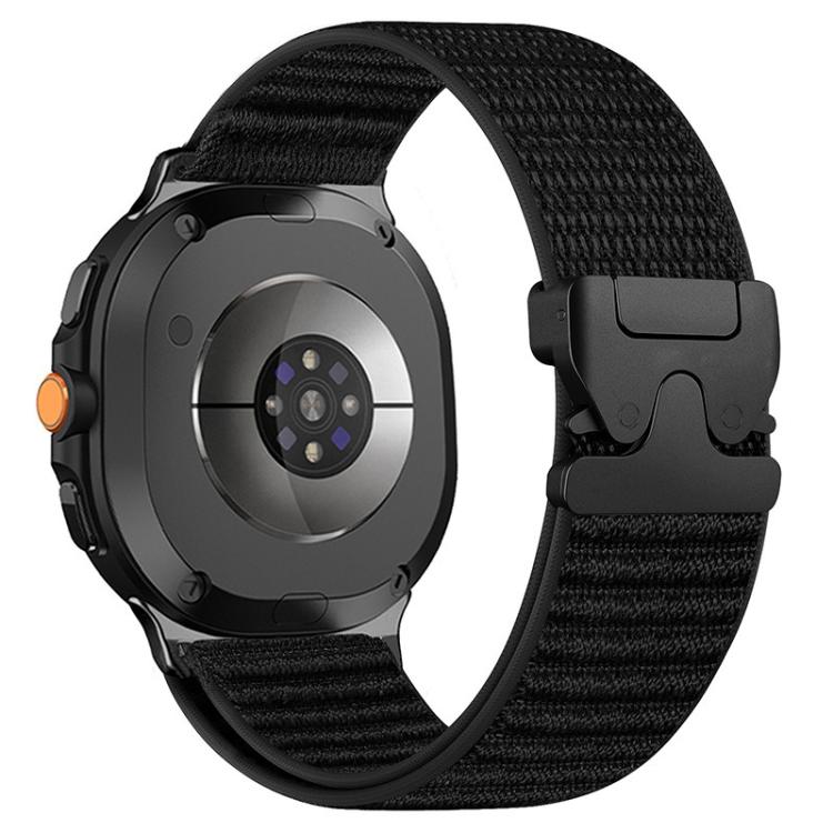Nylonreim til Samsung Galaxy Watch8 / Watch8 Classic – Svart